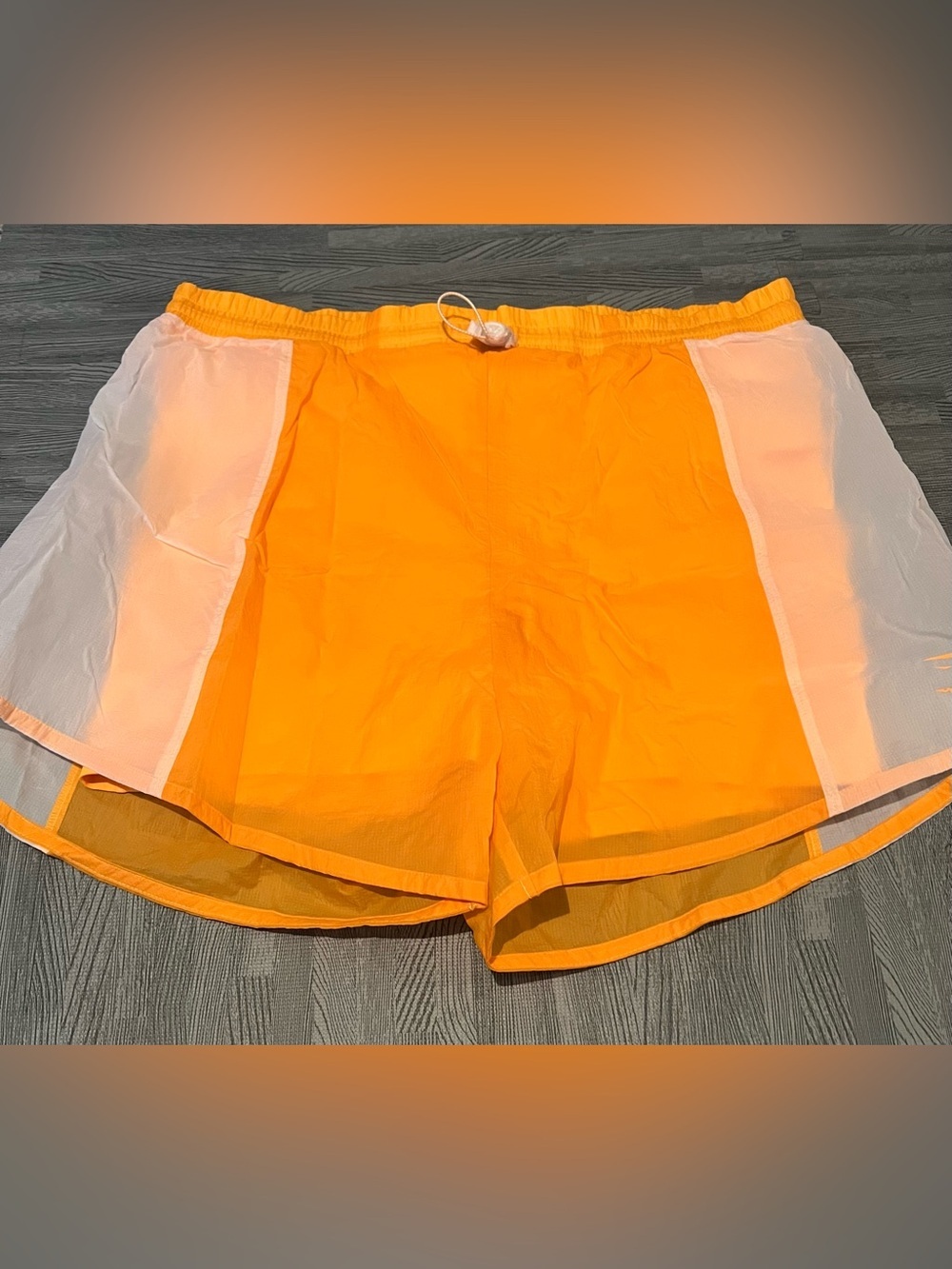 Gymshark Pulse 2 In 1 Shorts Women's Sportswear Fit Training XXL  Apricot White